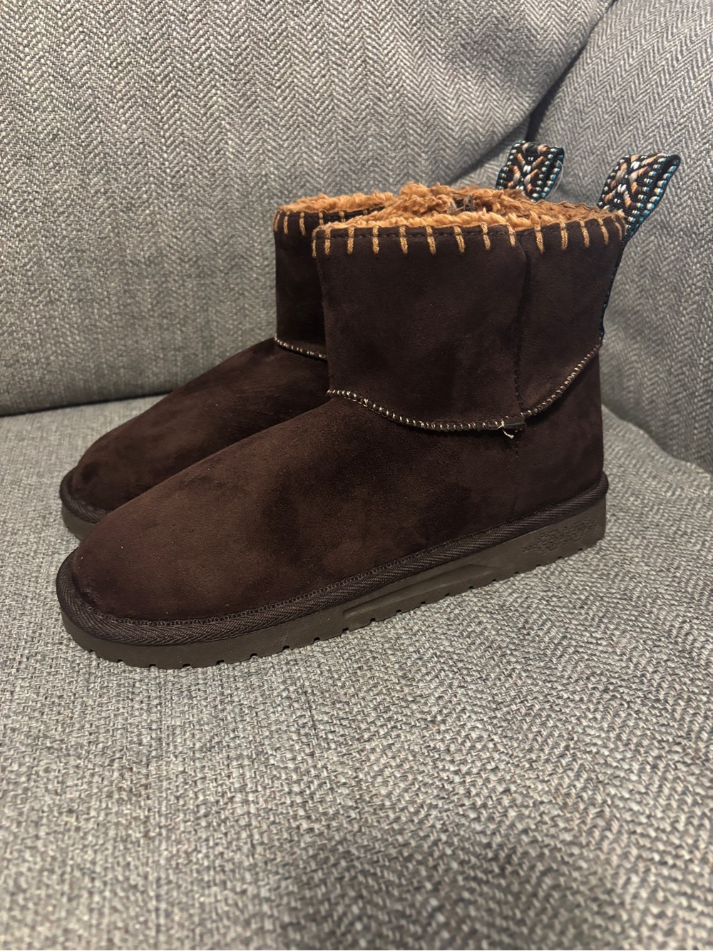 Essentials by Muk Luks Ankle Boots Woman’s Sz 7